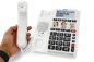 Preview: Verstärktes Notruftelefon mit Notrufarmband Geemarc CL610