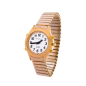Preview: Orologio da polso da donna parlante con funzione di allarme Edizione bianca Oro-Metallo Marschall