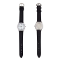 Preview: Orologio da polso da donna parlante con cinturino in pelle con funzione touch Senso Marschall