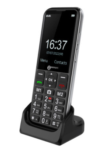 Geemarc 4G Mobiletelefon Seniorenhandy CL8600 mit SOS Knopf