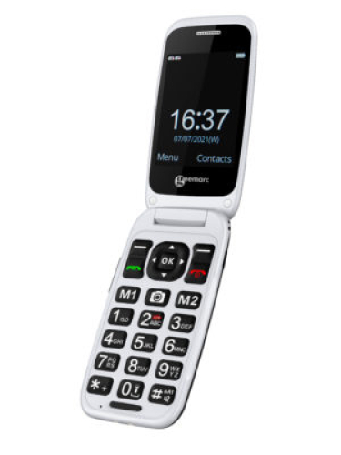 Geemarc 4G Mobiletelefon Seniorenhandy Klapphandy CL8700 mit Kamera