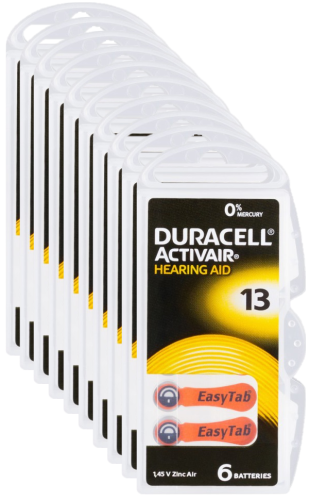 Hörgerätebatterien Duracell 13