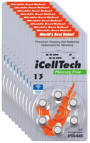 Hörgerätebatterien iCellTech P13