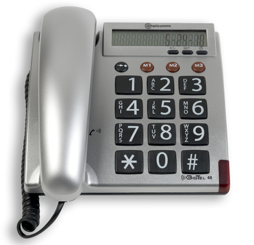 Amplicomms BigTel 48 silber