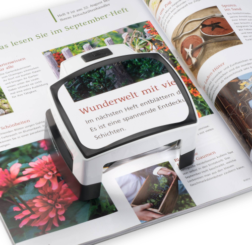 Preview: beleuchtete Standlupe Visolux Eschenbach