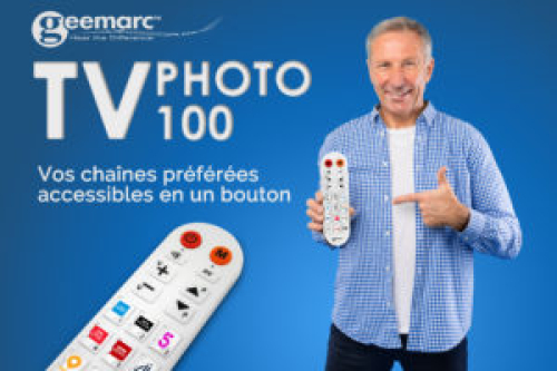 Universal Fernbedienung Infrarot mit 10 programmierbaren Fototasten Geemarc