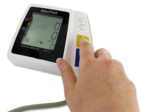 Sprechendes Blutdruck-Messgerät MedTalk Deluxe Marschall