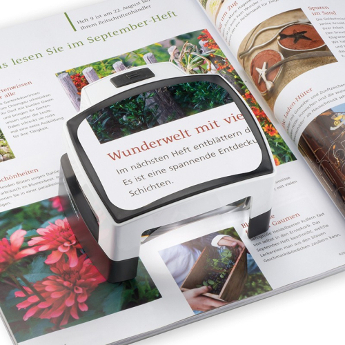 Preview: beleuchtete Standlupe Visolux Eschenbach