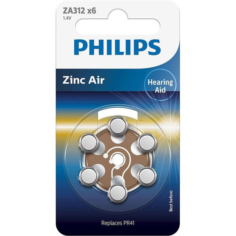 Hörgerätebatterien Philips 312
