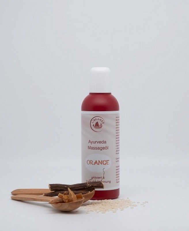 Olio da massaggio Ayurveda ARANCIO 100ml