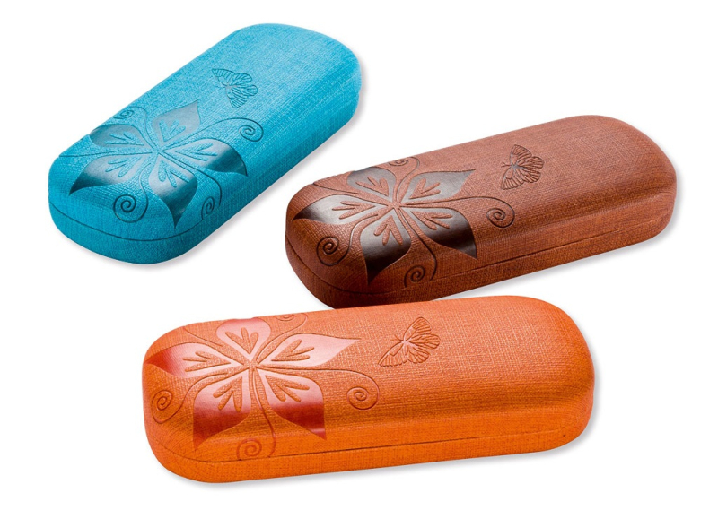 Victoria Brillenetui aus Metall Naxos