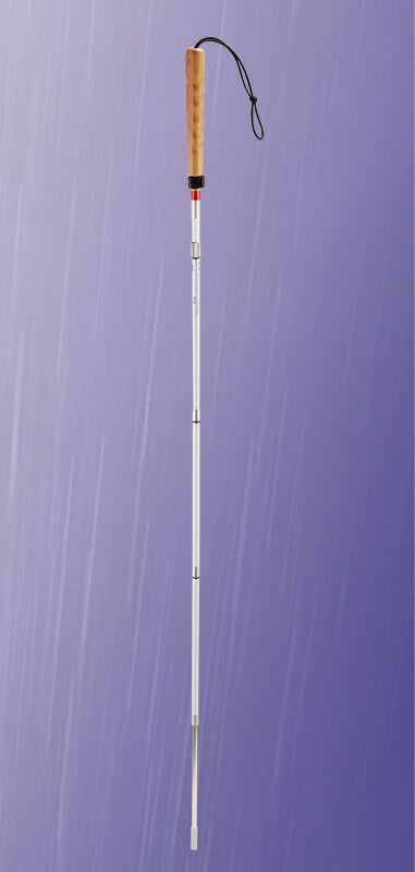 Faltbarer & Teleskopierbarer Blinden Taststock ohne Kugelspitze inkl. Gewinde