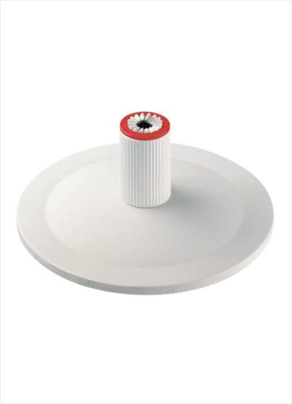 Pied de table pour un changement d'emplacement flexible