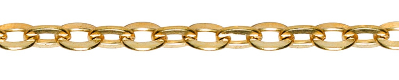 Brillenkette Ankerkette Victoria gold