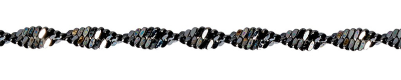 Brillenkette Singapurkette Victoria schwarz