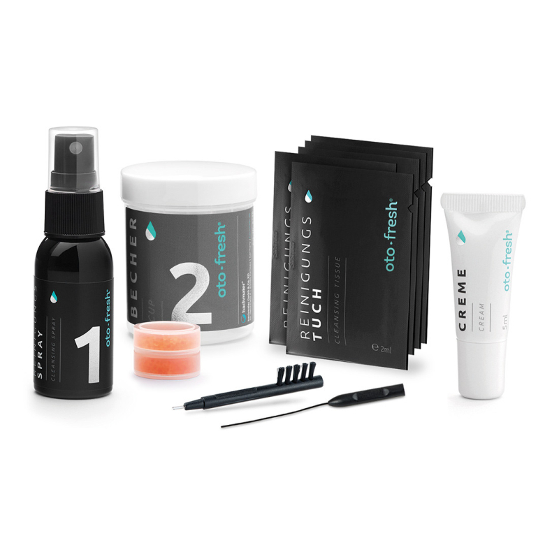 Ensemble oto-fresh® pour le NETTOYAGE + SÉCHAGE
