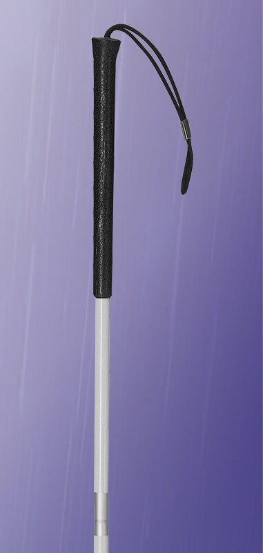 Blindenstock mit Nylonspitze aus Leichtmetall Ossenberg 4-teilig faltbar 150cm