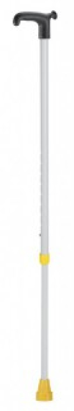 Weißer Blindenstock aus Leichtmetall Ossenberg Softgriff