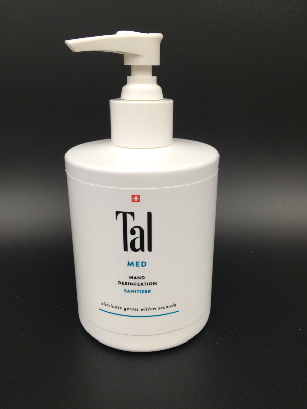 TAL gel disinfettante per le mani gel 300ml pompa dispenser