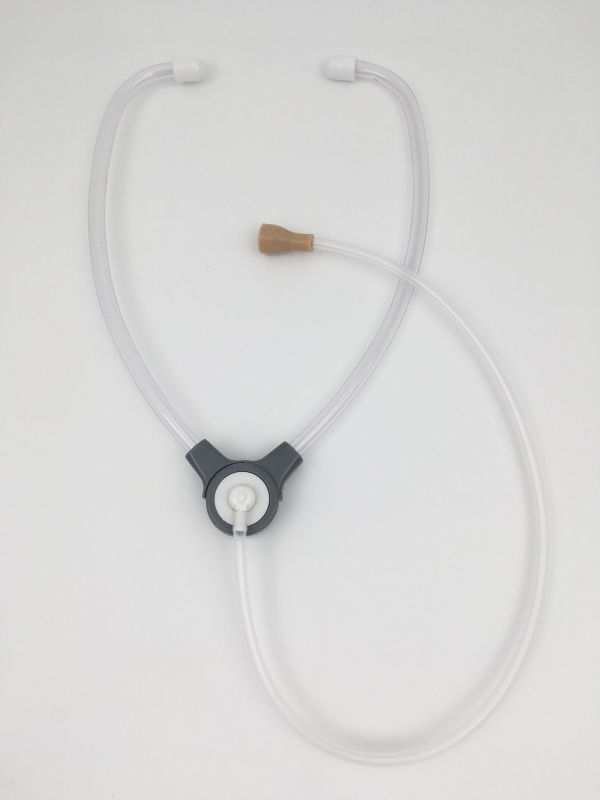 Stethoclip zum Abhören der Hörgeräte inklusive Abhörglocke