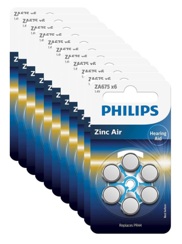 Hörgerätebatterien Philips 675
