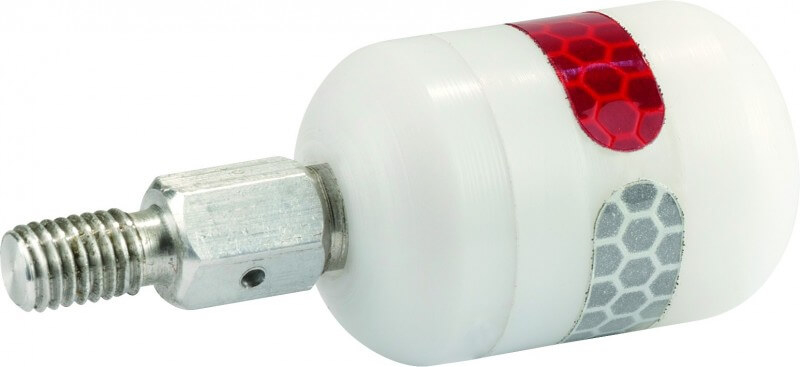 Ossenberg Selbstdrehende Spitze für Blindenstöcke Polyamidrollspitze