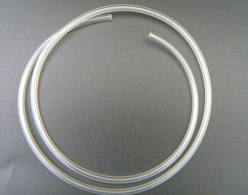 Tube sonore au mètre 2 x 4 mm transparent XL pour les appareils auditifs