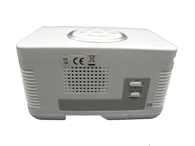 Sveglia radiocomandato parlante con display LCD illuminato Marschall