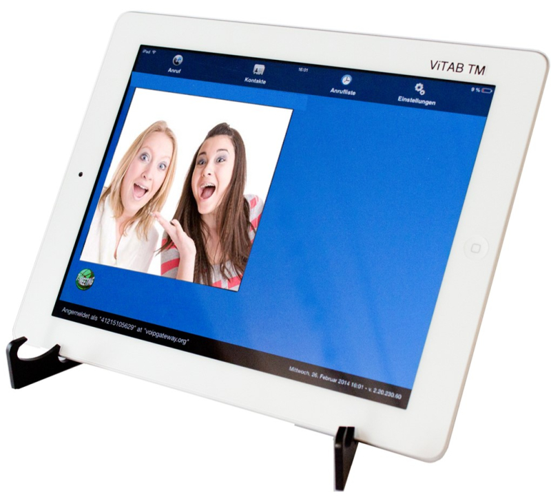 ViTAB TM maxi videotelefono, tablet con schermo da 25,5 cm di diagonale