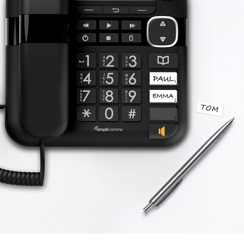 Amplicomms BigTel 1580 Combo téléphone pour seniors