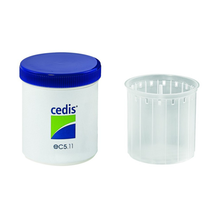 Cedis Reinigungsbecher mit Einsatzsieb