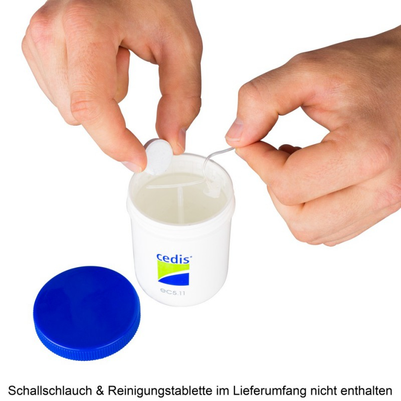 Cedis Reinigungsbecher mit Einsatzsieb