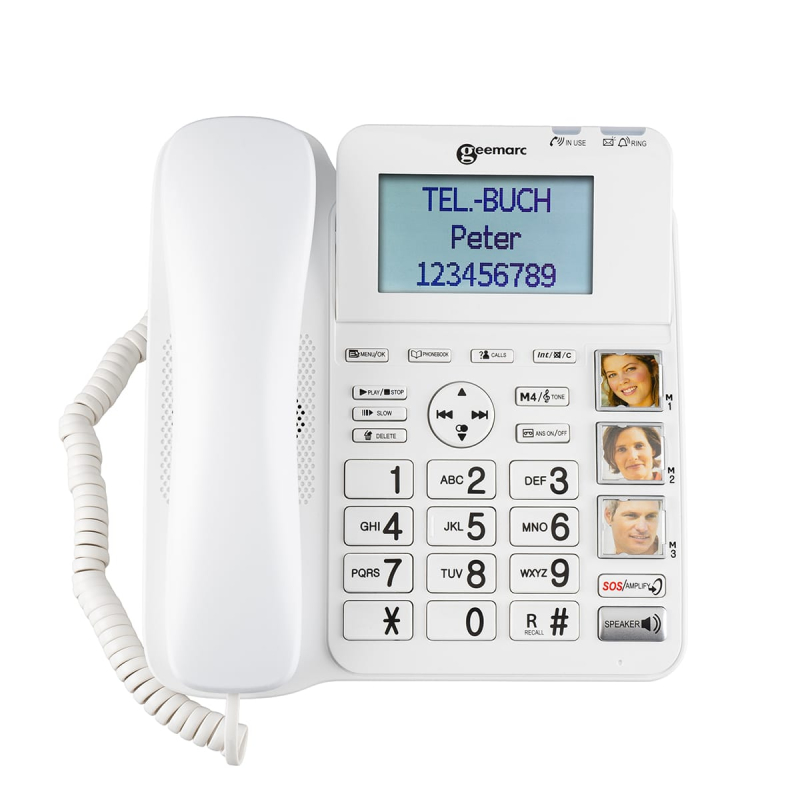 Geemarc CL 595 Téléphone pour seniors