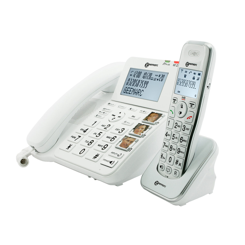 Geemarc Pack Senior Amplidect 295 avec deux combinés