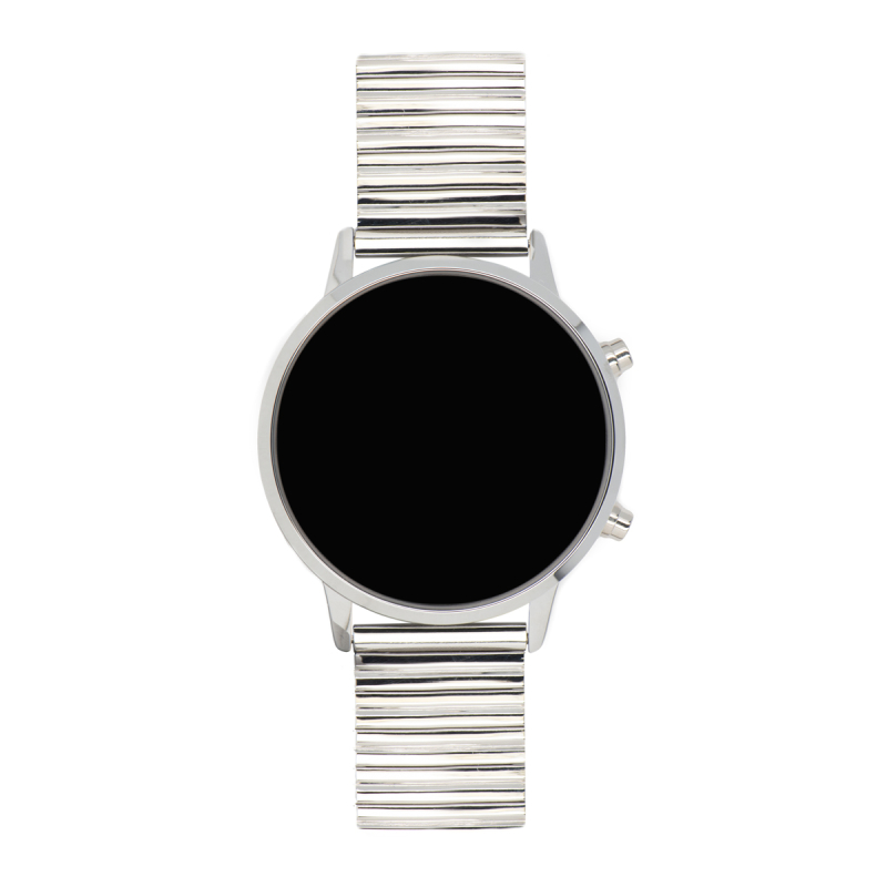 Marschall Senso Smart Sprechende Armbanduhr Silber mit Metallzugarmband