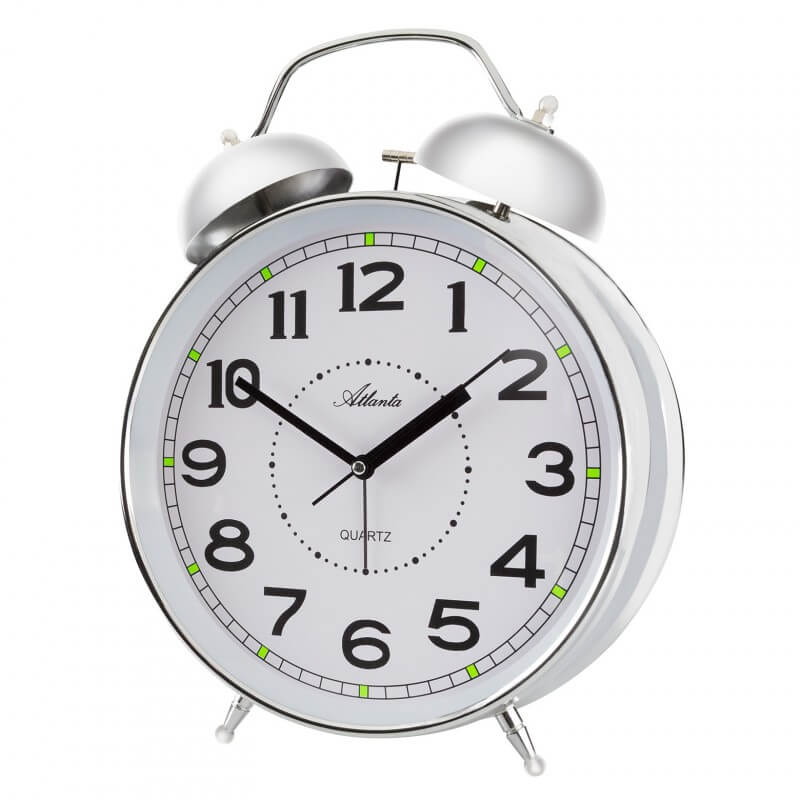 Quarzwecker mit Glockensignal Atlanta Groß